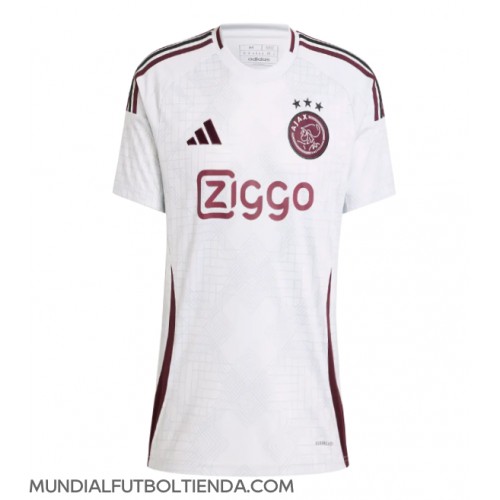 Camiseta Ajax Tercera Equipación Replica 2024-25 para mujer mangas cortas